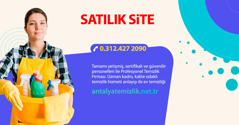 Antalya Temizlik Şirketi
